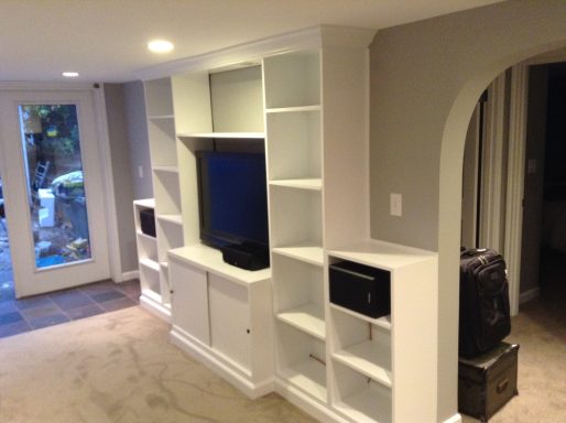 Custom made TV entertainment cabinets