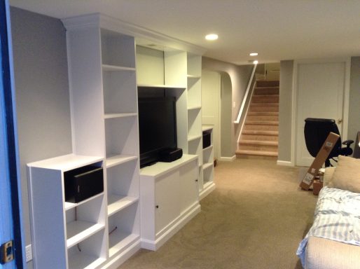 Custom made TV entertainment cabinets