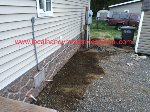 Mobile home skirt replacement