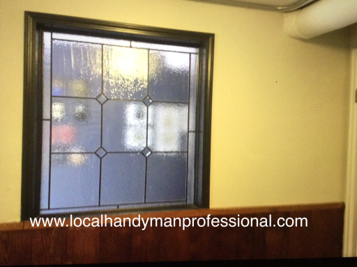 Open window to kitchen area