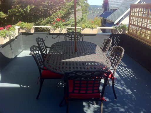 Terrace patio repairs