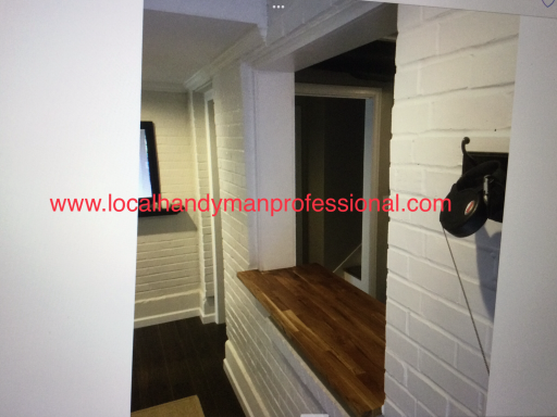 Open window into kitchen area